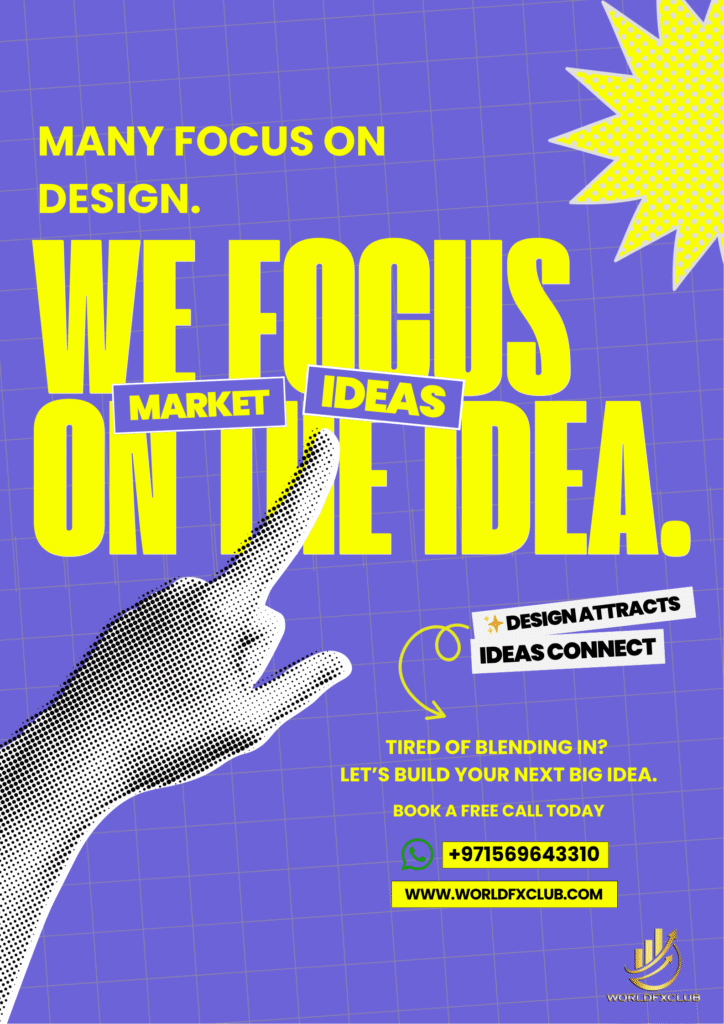 Many Focus on Design. We Focus on the Idea.