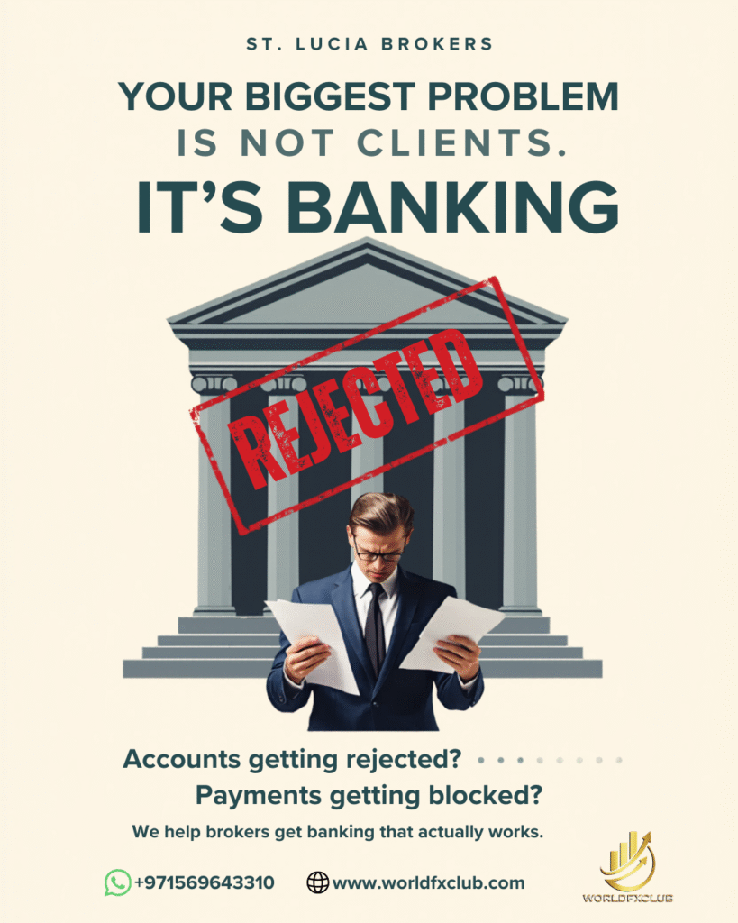Most St. Lucia Brokers Have a Banking Problem