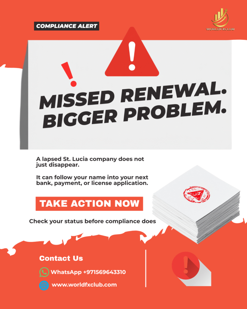 Can You Be Blacklisted in St. Lucia for Not Renewing Your Company?