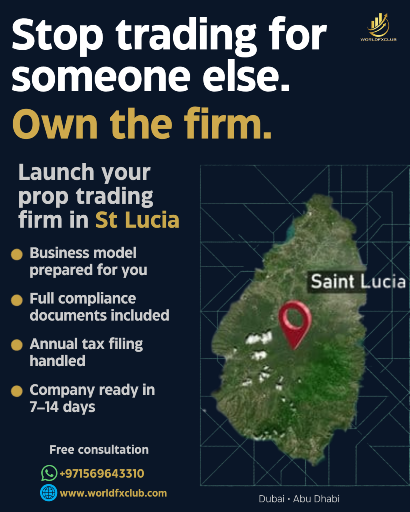 How to Set Up a Prop Trading Firm in St Lucia — Complete Guide for UAE Entrepreneurs