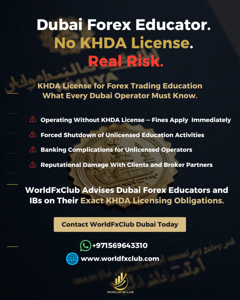 KHDA License for Forex Trading Education — What Every Dubai Educator Needs to Know