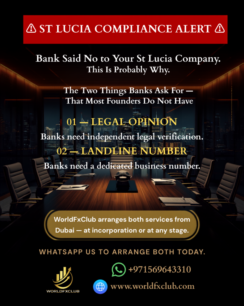 St Lucia Company — Do You Need a Legal Opinion and Landline Service?